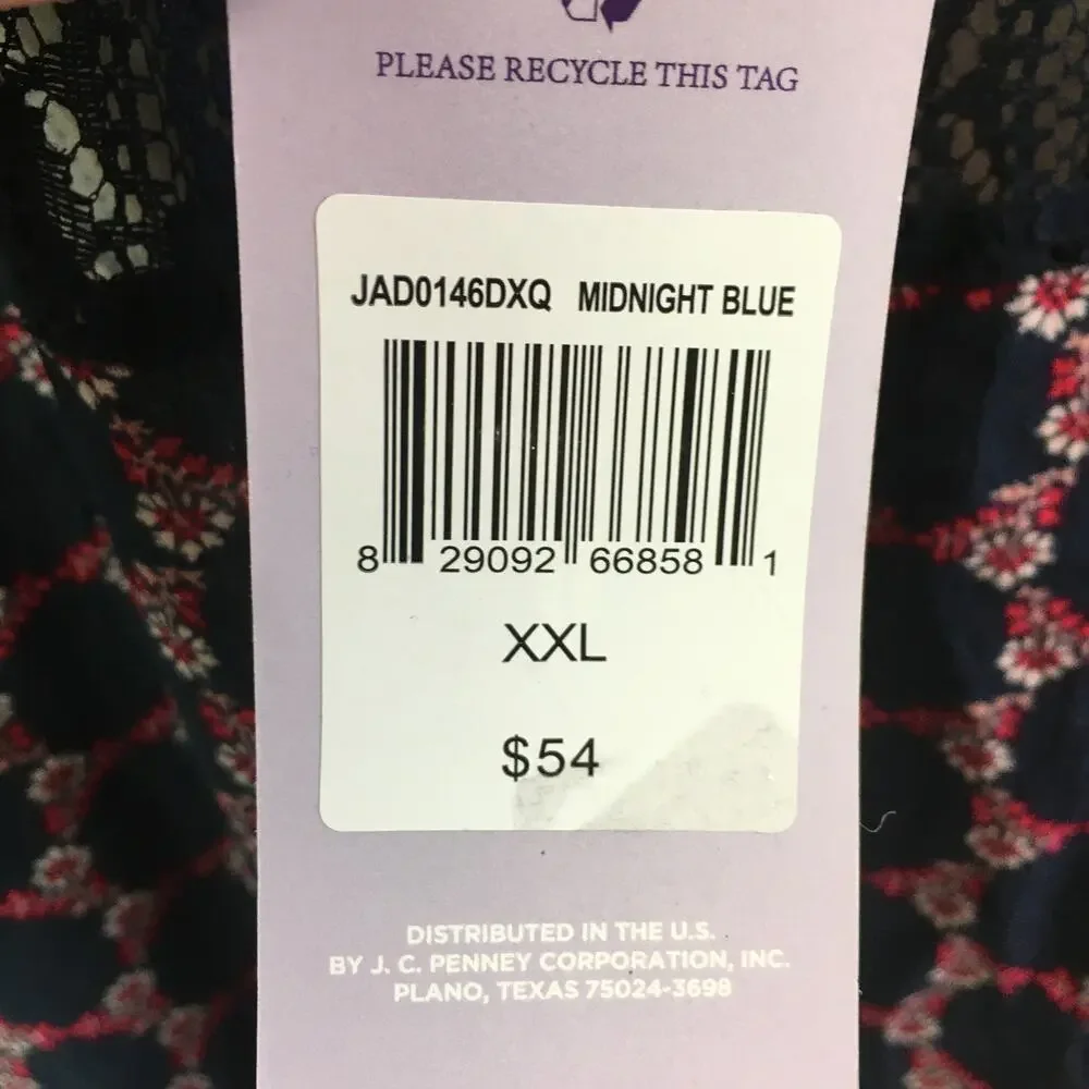 Artesia Trapeze Dress Midnight Blue XXL